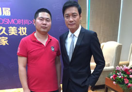 广州韦德1946与明星合影