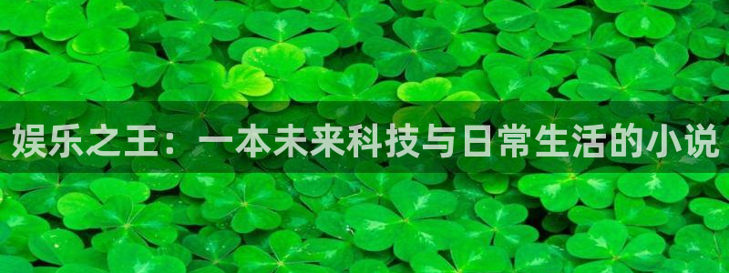 韦德1946官网：娱乐之王：一本未来科技与日常生活的小说